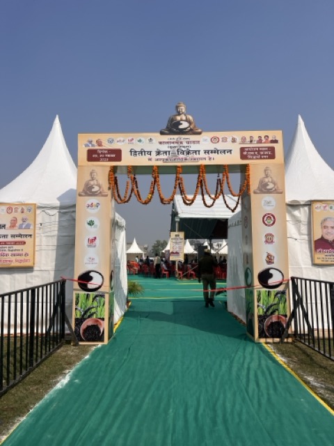 Healing Grain at Kala Namak Rice Buyer–Seller Meet 2025 in Siddharthnagar, Uttar Pradesh